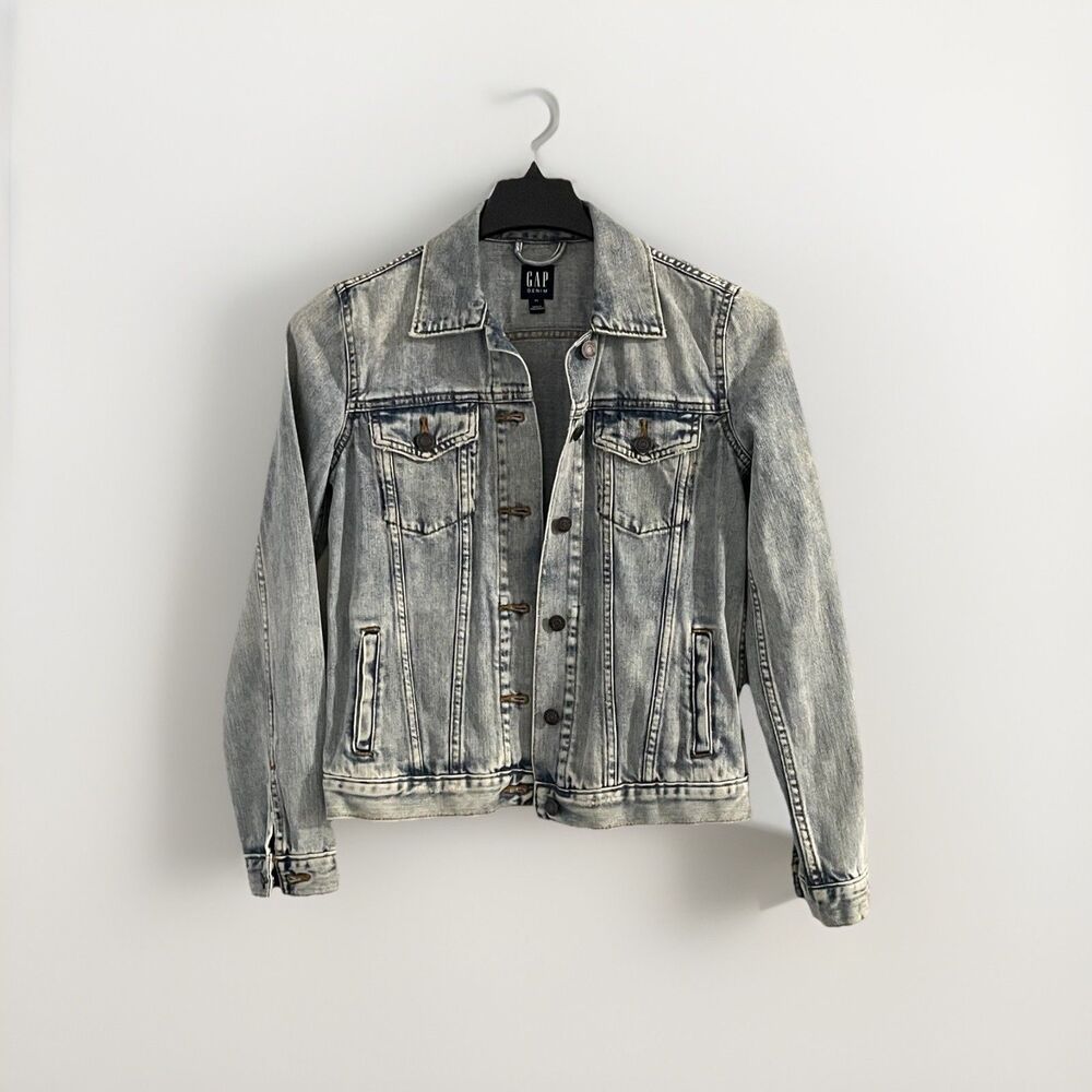 GAP DENIM 1969 Women Icon Denim Jean Jacket Light Wash Size XS